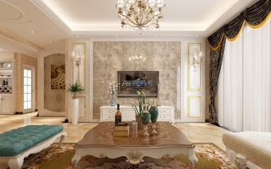 中庚香山新城4居室160.00平米装修效果图_找案例_十堰装修-十堰房产在线