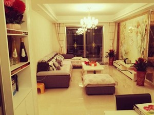 118平米普通户型现代简约家装装修图片设计-十堰齐装网装修效果图