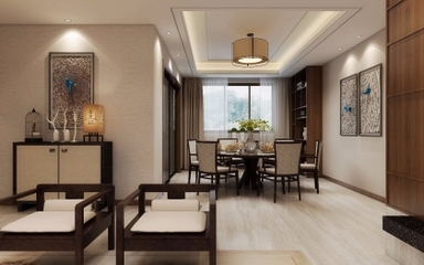 中瑞领航城4居室157.41平米装修效果图_找案例_十堰装修-十堰房产在线