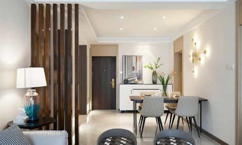 十堰89㎡小户型装修,时尚简约的两居室