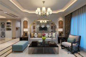 143平米普通户型欧式风格家装装修图片设计-十堰齐装网装修效果图